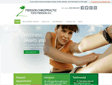 Tablet Screenshot of drtoddpierson.com